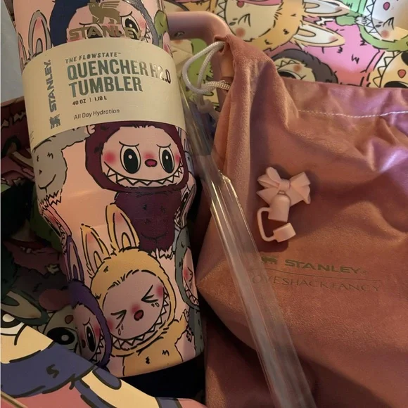 Colorful Monster Design Tumbler - Picture 5 of 5